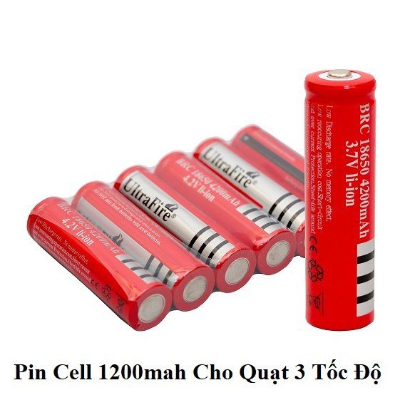 Pin sạc 3.7V 18650 5000mAh cho sạc dự phòng, đèn pin, đồ chơi