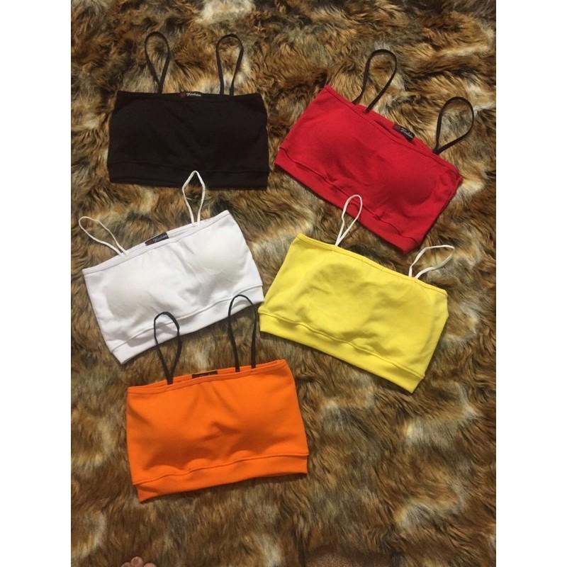 Áo thun 2 dây crop top(size 30-50kg