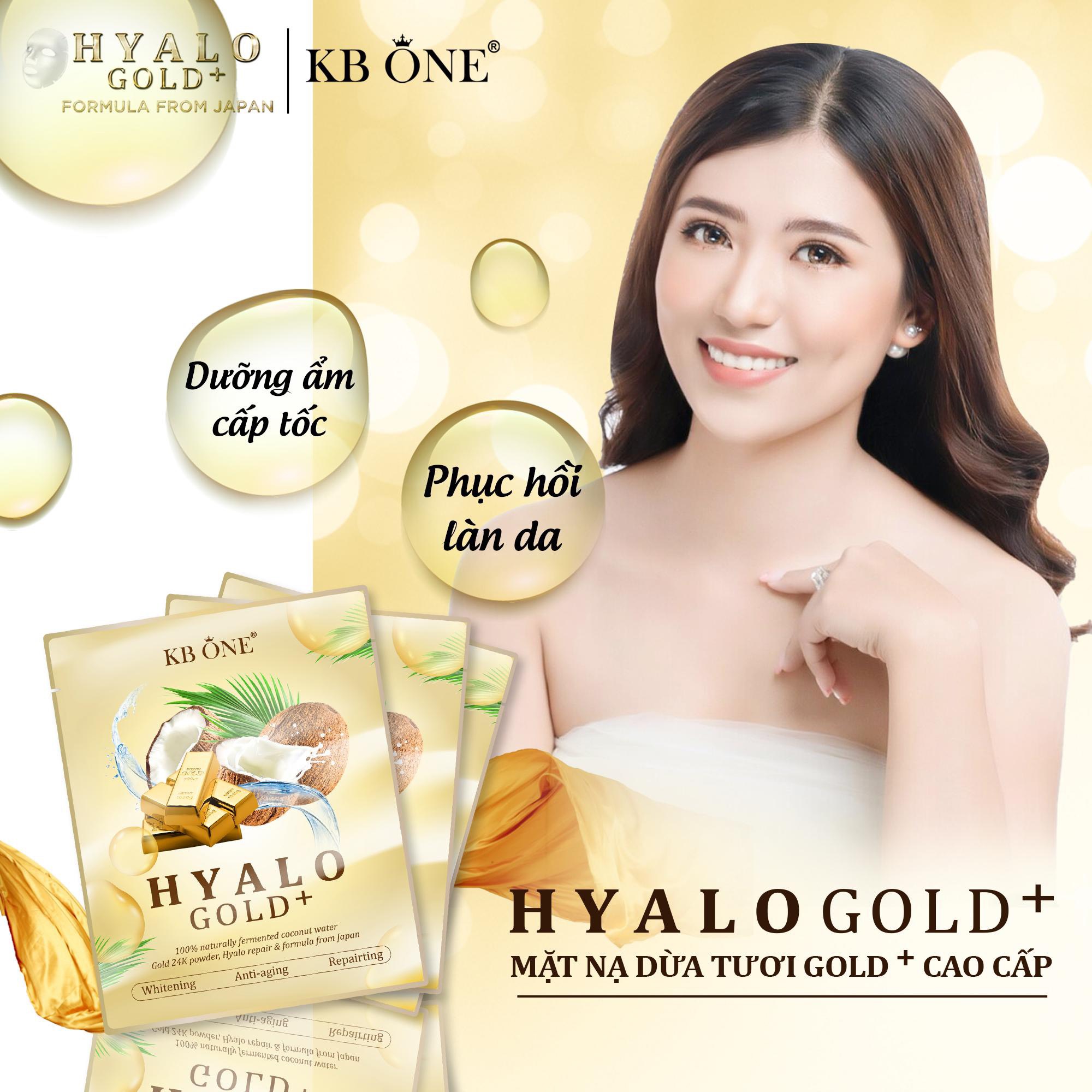 Mặt nạ dừa tươi HYALO KBONE ( Hộp 7 Miếng )