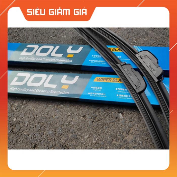 Sản Phẩm Gạt Mưa Silicon Doly Xe Attrage 2014 đến 2021 gạt cực sạch cực êm ( 24, 16) Hàng Cao Cấp