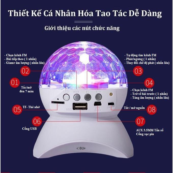 Loa Nghe Nhạc Buetooth L740 Có đèn Led