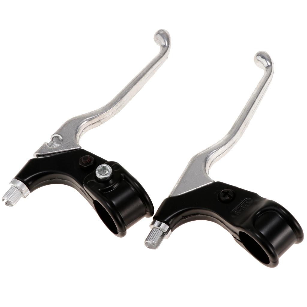 2x1 Pair Bike Brake Levers Handles V-Brake MTB Road Bicycle Cycling Fixed Gear