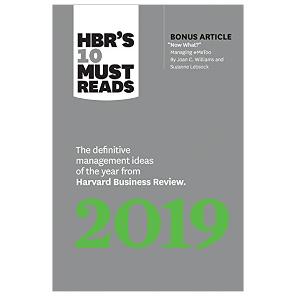 HBR's 10 Must Reads 2019