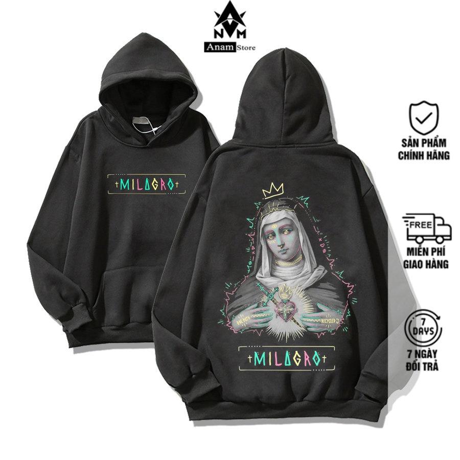 ÁO HOODIE FORM RỘNG NAM NỮ MARIA