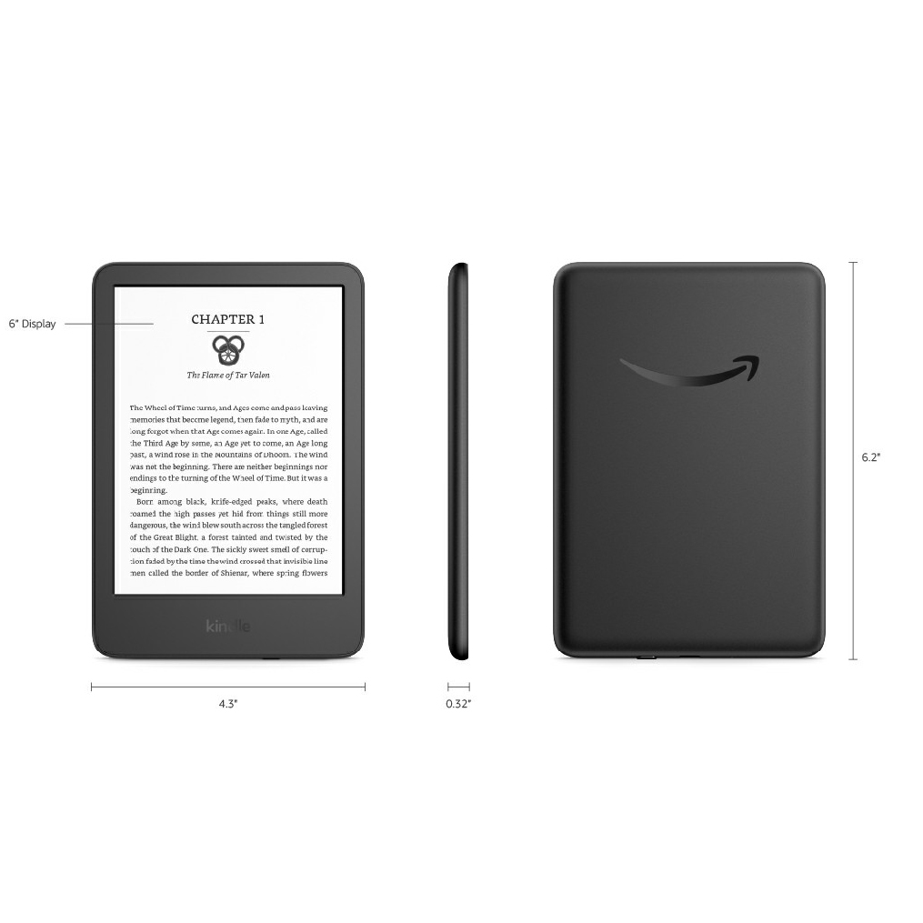 Máy đọc sách New Kindle 11th 2022 (16GB) - Hàng chính hãng