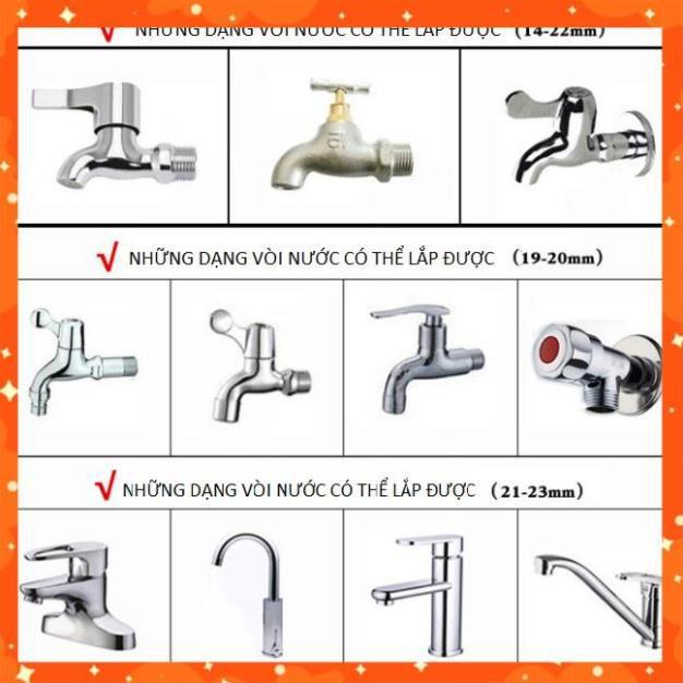 Bộ dây vòi xịt nước rửa xe, tưới cây, tăng áp 3 lần, loại 20m 206701-3 đầu đồng,cút đồng+tặng mở chai