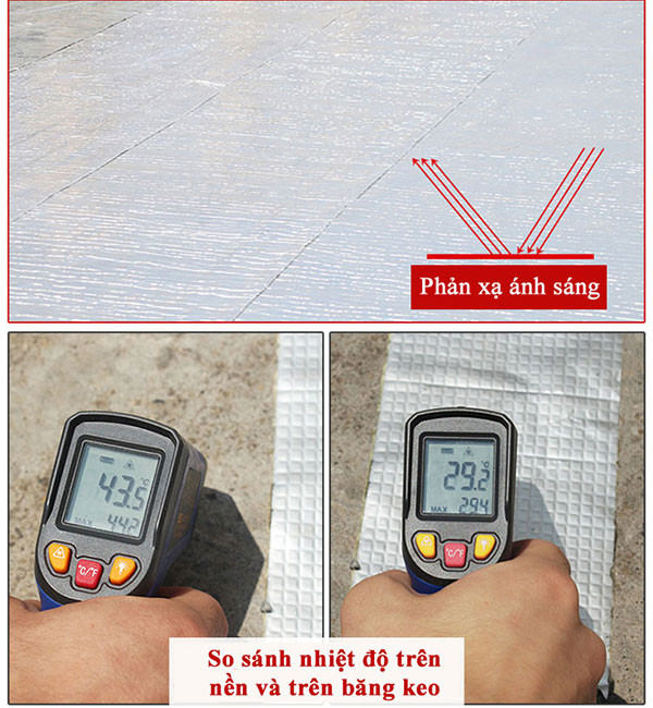BĂNG KEO SIÊU DÍNH CHỐNG THẤM ĐA NĂNG BẢN 10CM,KEO CHỐNG DỘT, CHỐNG THẤM NƯỚC 5 MÉT
