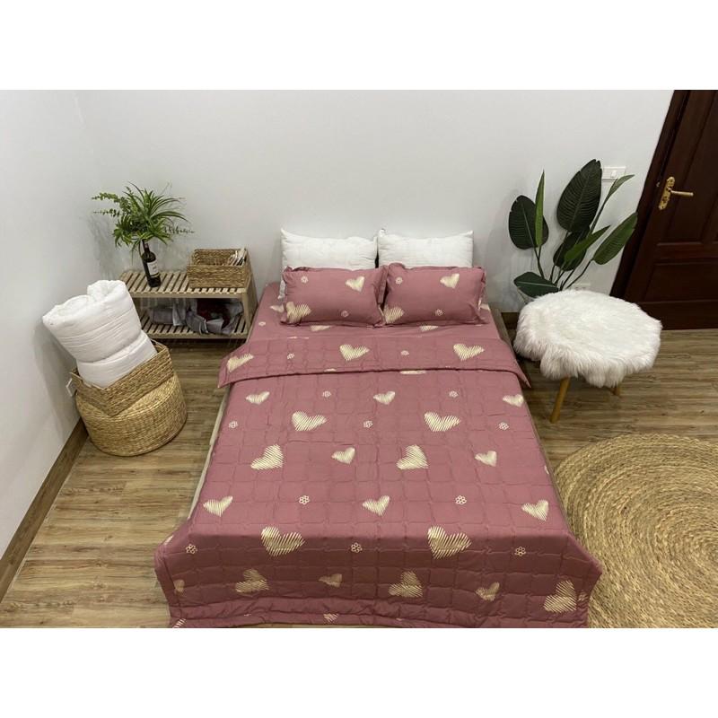 Bộ 5 Món Chăn Ga Gối Phong Cách Hàn Quốc