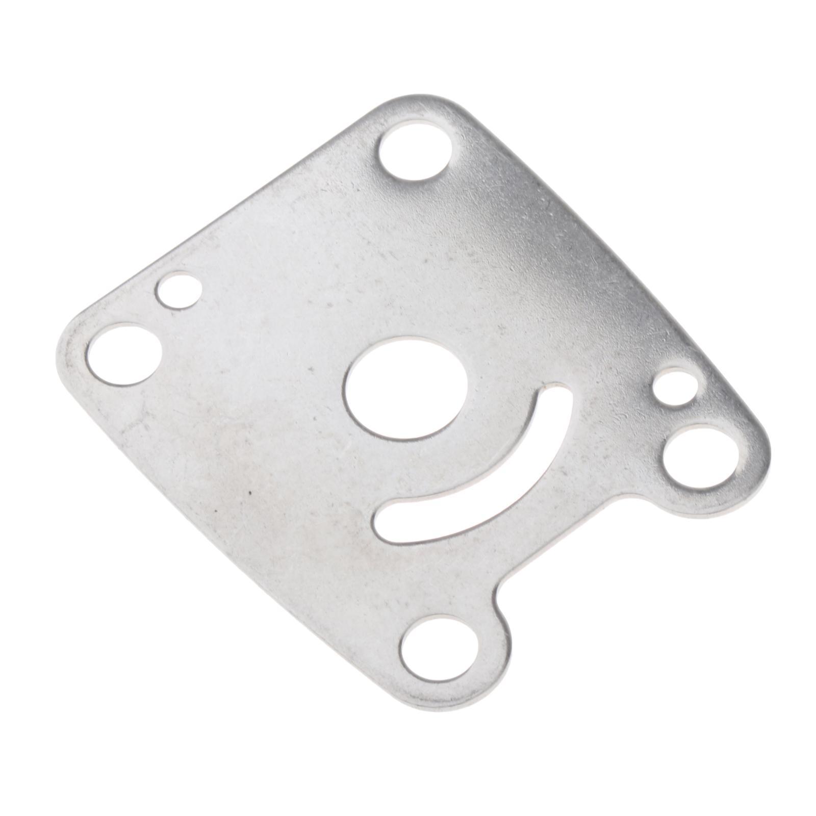 Outboard Water Pump Wear Plate Parts 6E0-44323-00 Wear Resistant Easy Installation Repair Accessories for 2  5HP 6HP