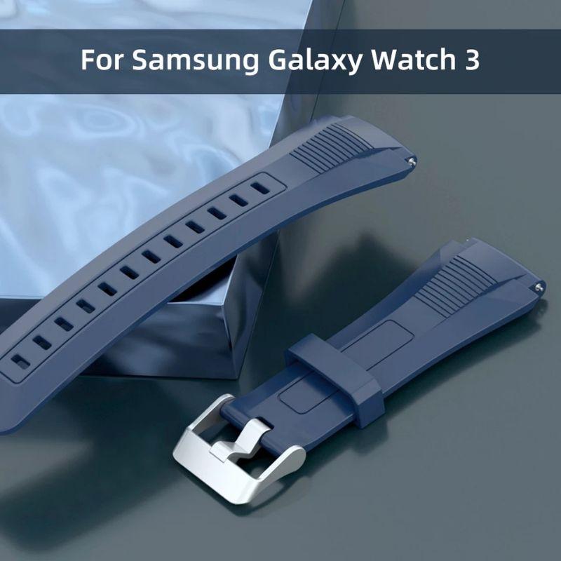 Dây đồng hồ cao su silicon Sikai cao cấp dành cho Samsung galaxy watch 3 41 và 45mm