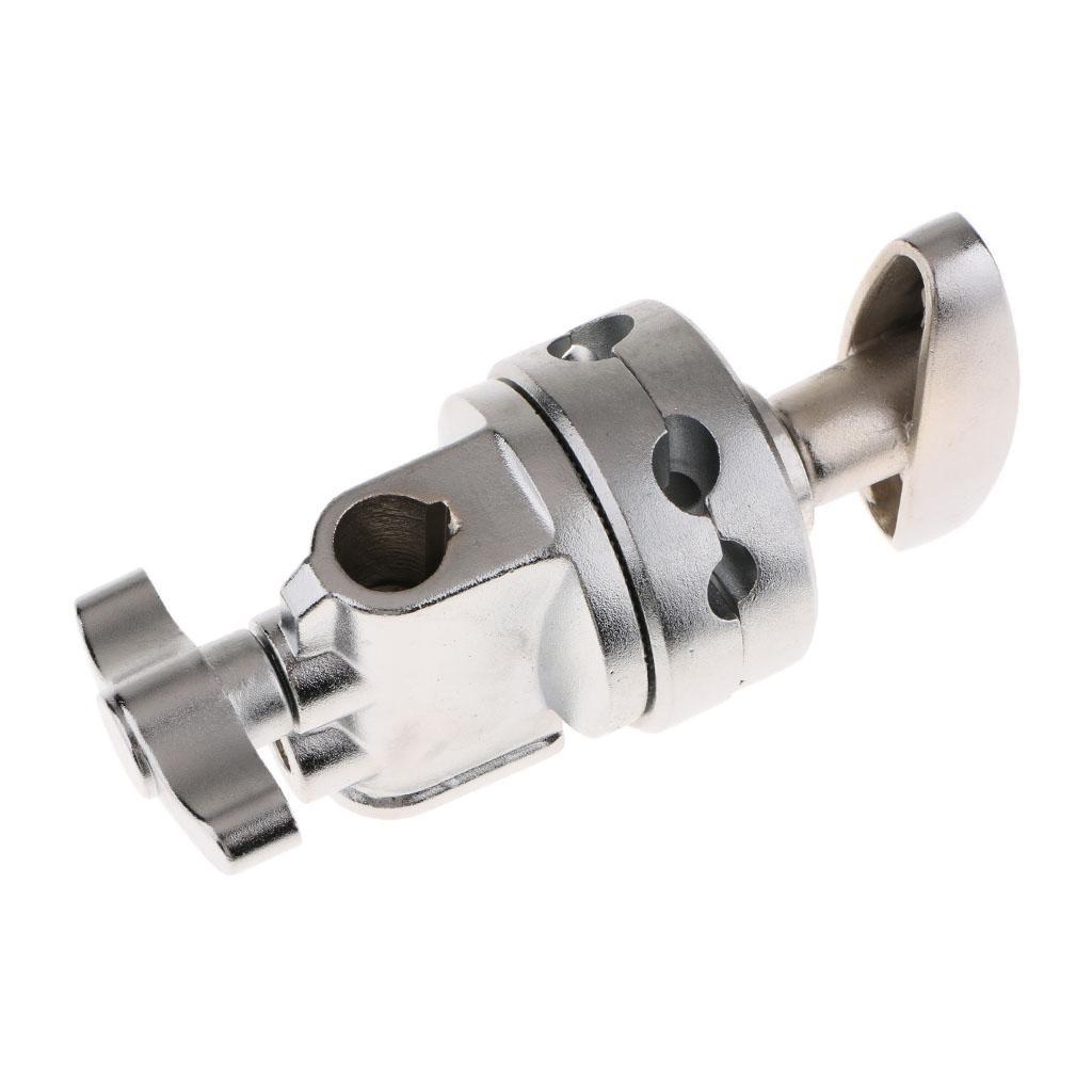 Pack of 3 Multi-functional Grip Head Swivel Head Holder Mounting Adapter