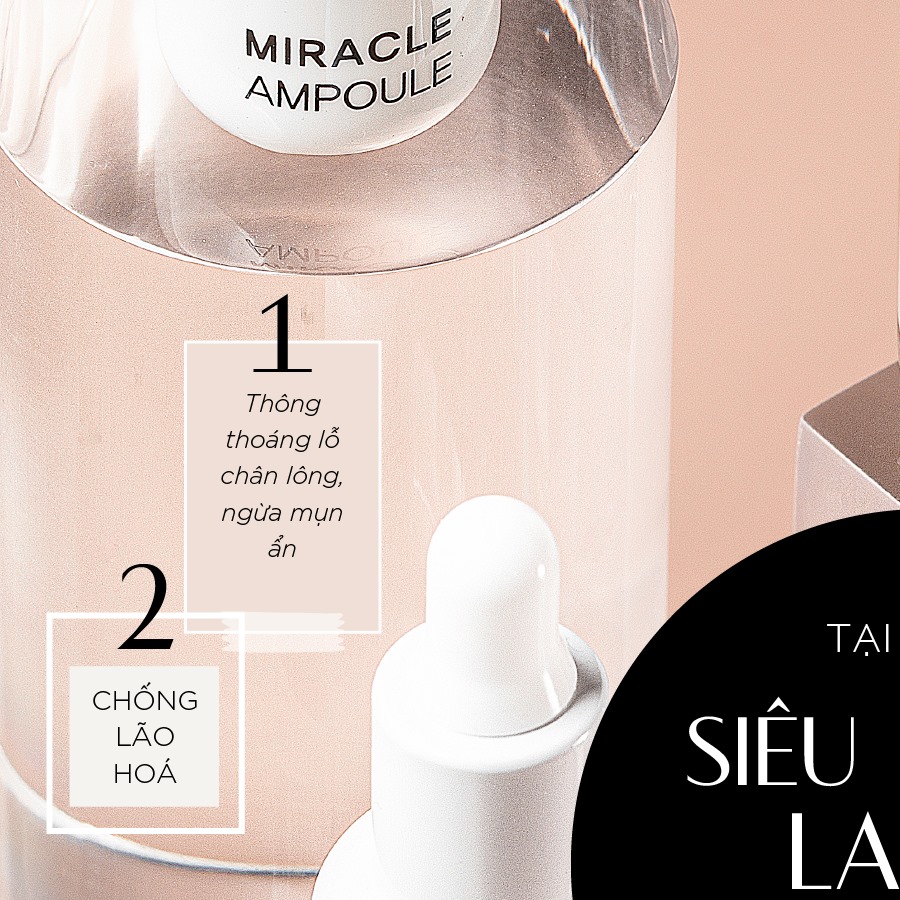 Siêu Serum - LANCI KOREA - Miracle Ampoule Ultra Clarifying - All in One - Siêu trị mụn - 50ml