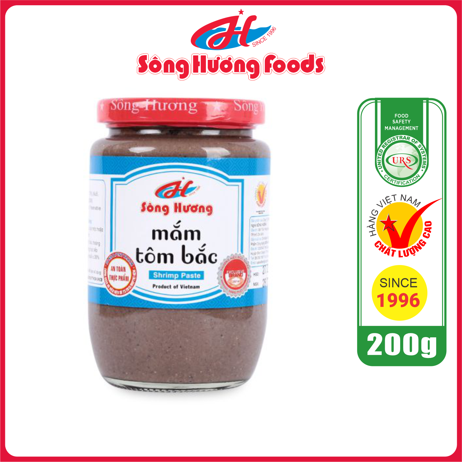 Mắm Tôm Bắc Sông Hương Foods Hũ 200g