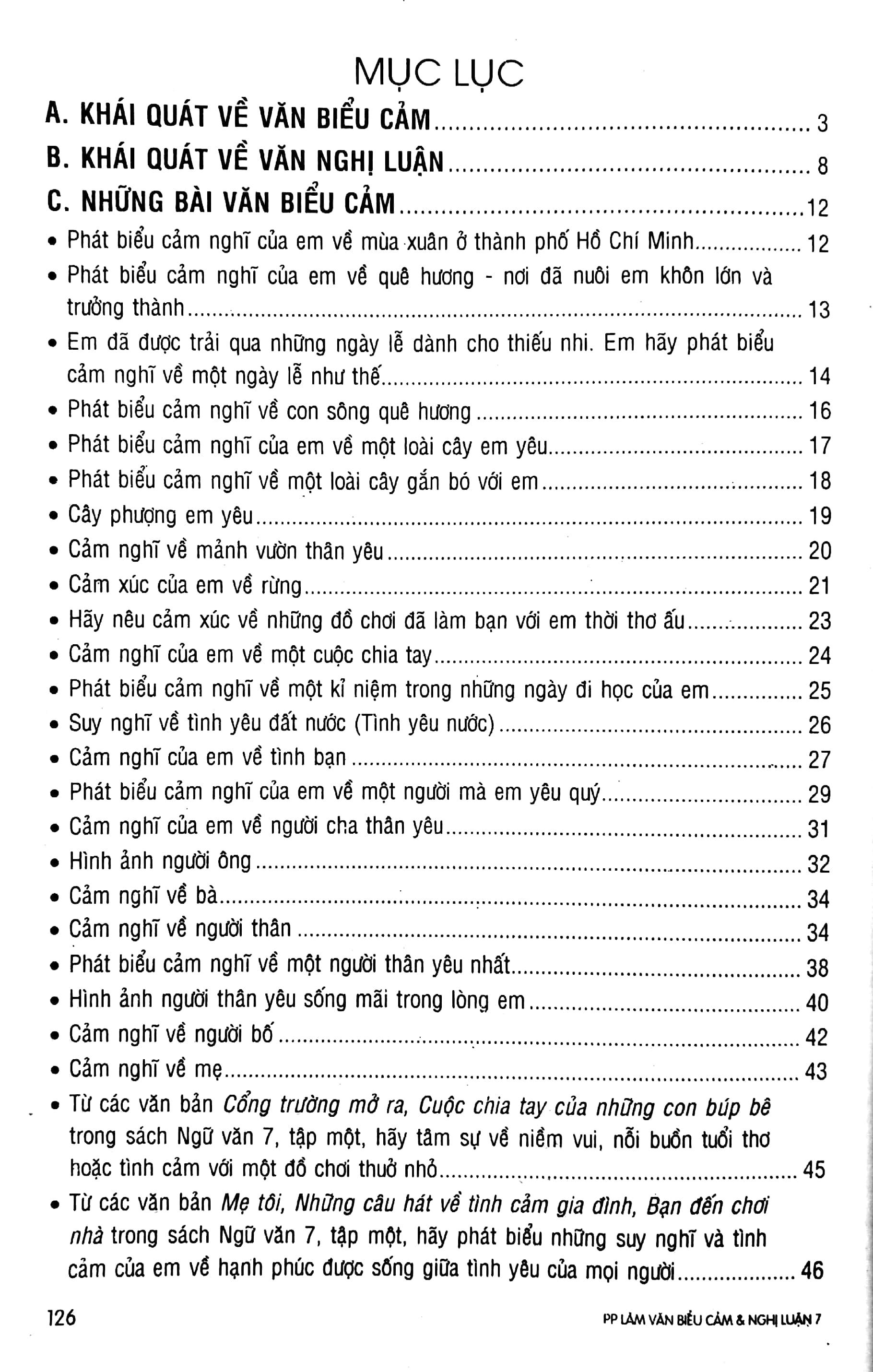 Phương Pháp Làm Văn Biểu Cảm Và Nghị Luận Lớp 7