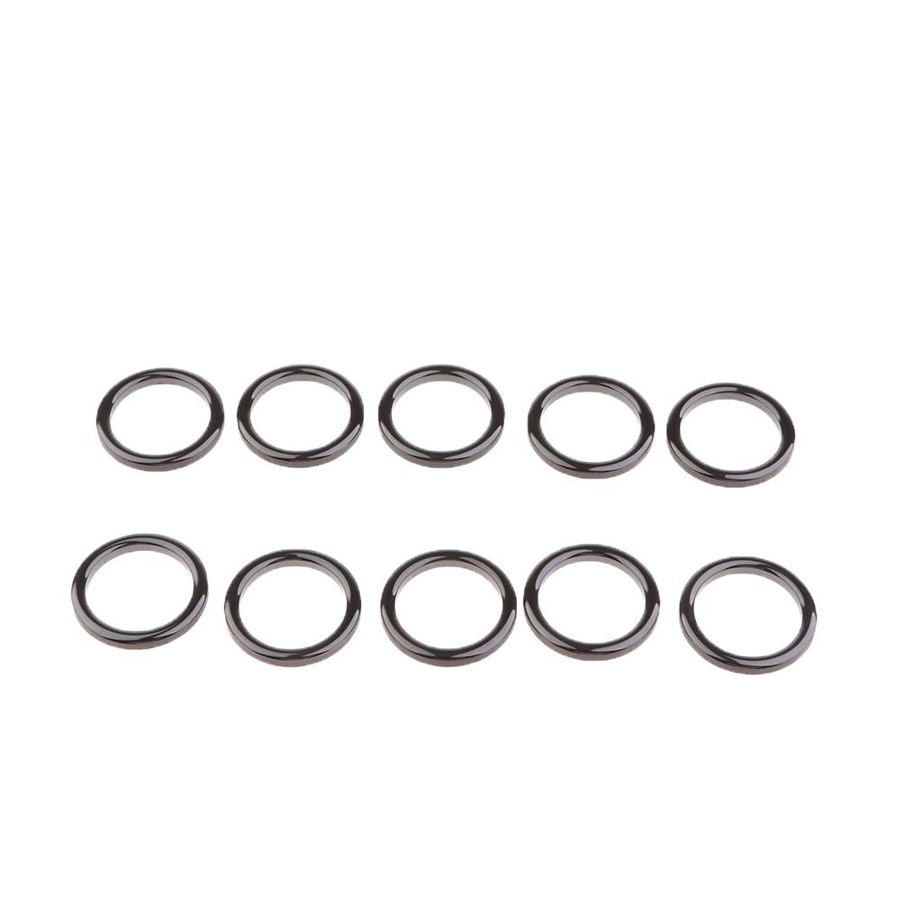 10PCS Fishing Rod Guide Tip Ring DIY   Pole Tips Ceramic Rings