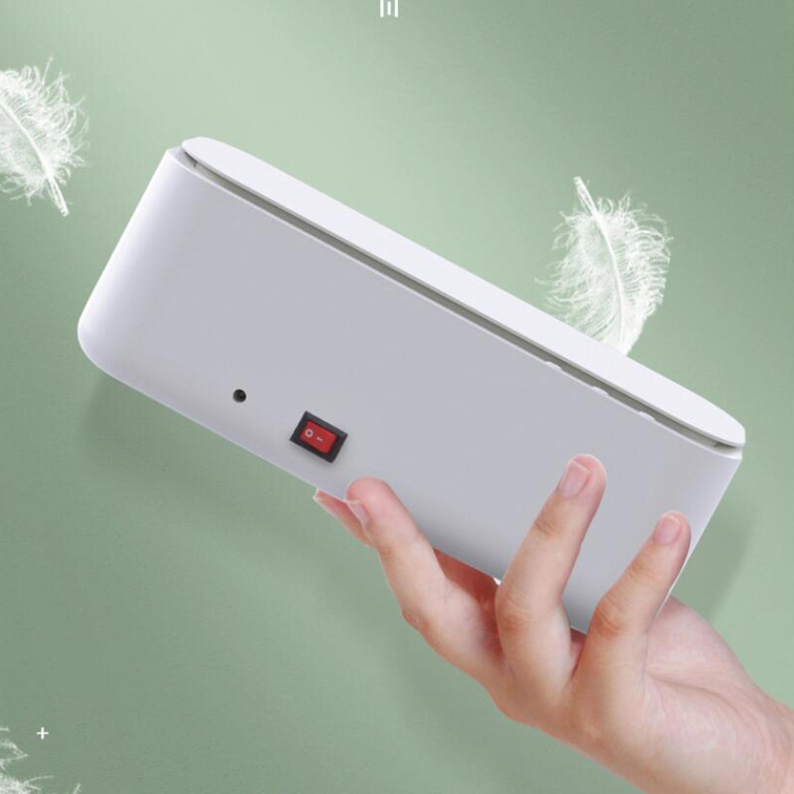 Portable Ultrasonic Cleaner High Frequency Vibration Electric for Rings Coin