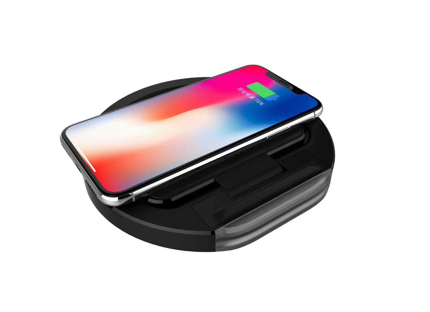 Bộ sạc không dây thông minh nhanh chóng cho Samsung S9 S10 iPhone x XS Max XR Huawei P30