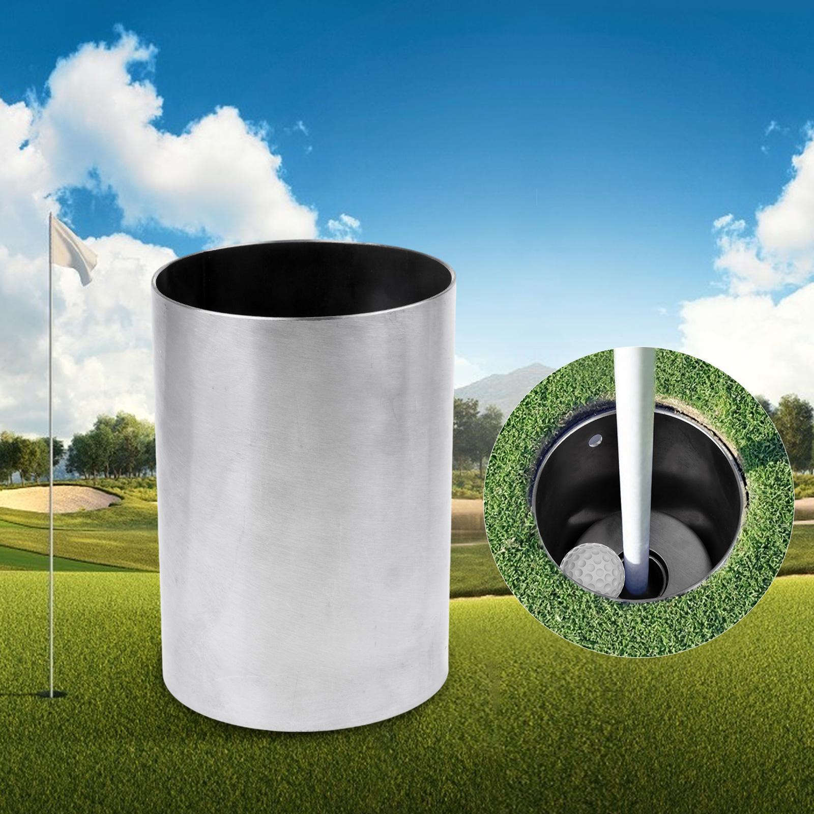 Durable Golf Hole Putting Cup Golfing Holes Protective Golf Accessories Set Golf Practice Aids Protector Cover for Golf Training Outdoor