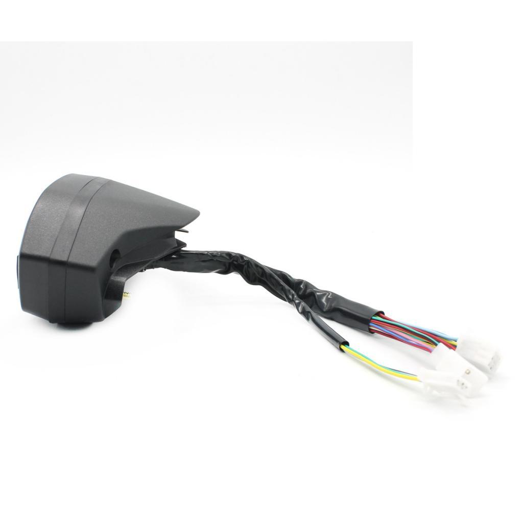 7 Color Universal Motorcycle LCD Digital   Tachometer 12V