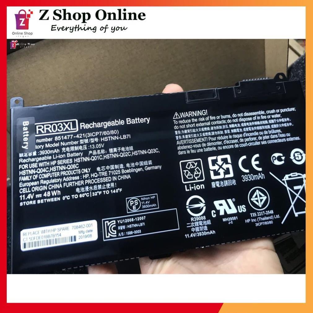 Pin Battery Dùng Cho Laptop HP ProBook 430 440 450 455 470 G4 450 G5 RR03XL Originals