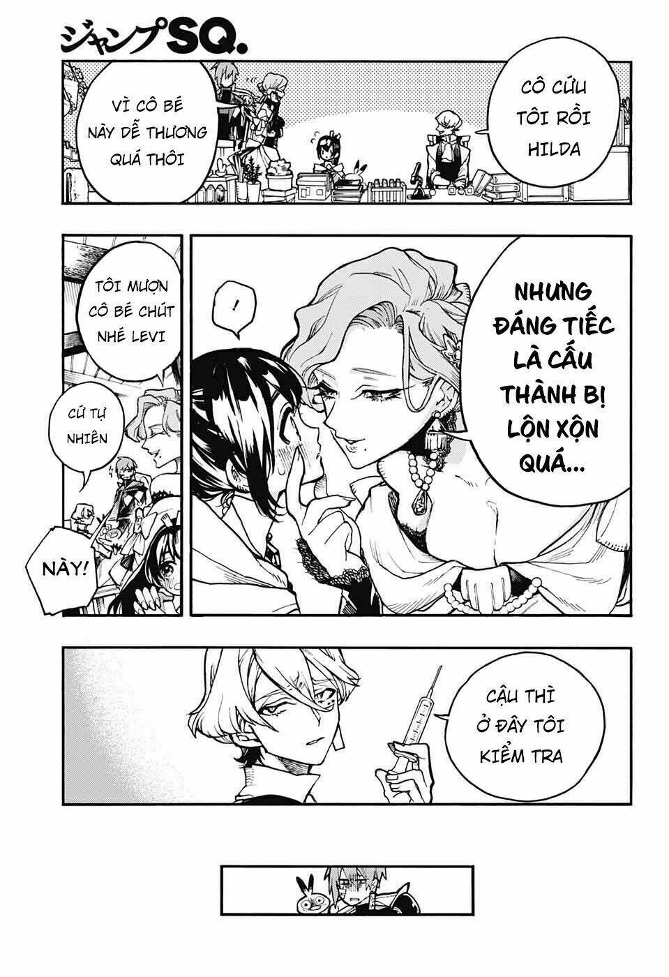 những bức họa quái dị của phù thủy chapter 15 19