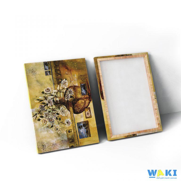 Bộ tranh canvas trừu tượng phong cách sơn dầu- W25