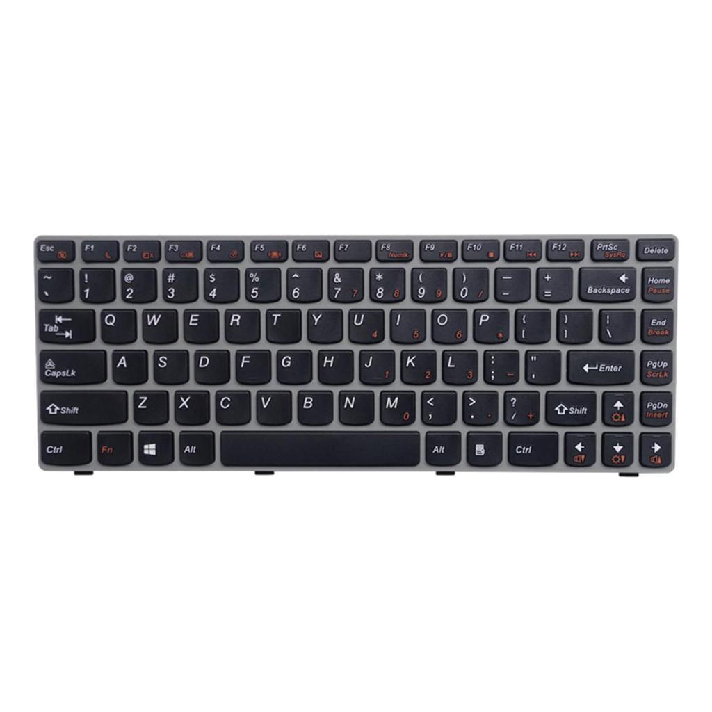 Plastic Laptop Keyboard English Layout Replacement Part for  Z460A