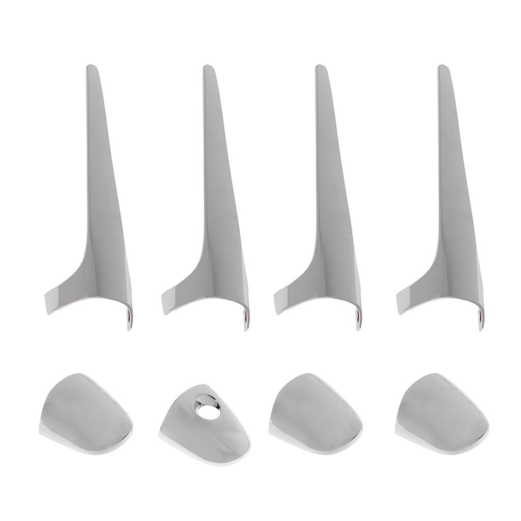 4 Pieces Car Outer Door Handle Guard Trim Cover