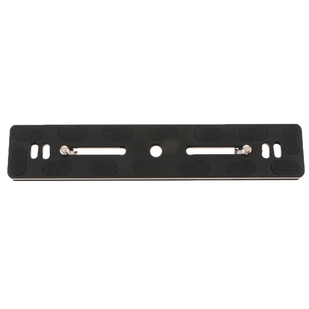 PU-200 Quick Release Plate QR Clamp 200mm for DSLR Camera Tripod Ball Head