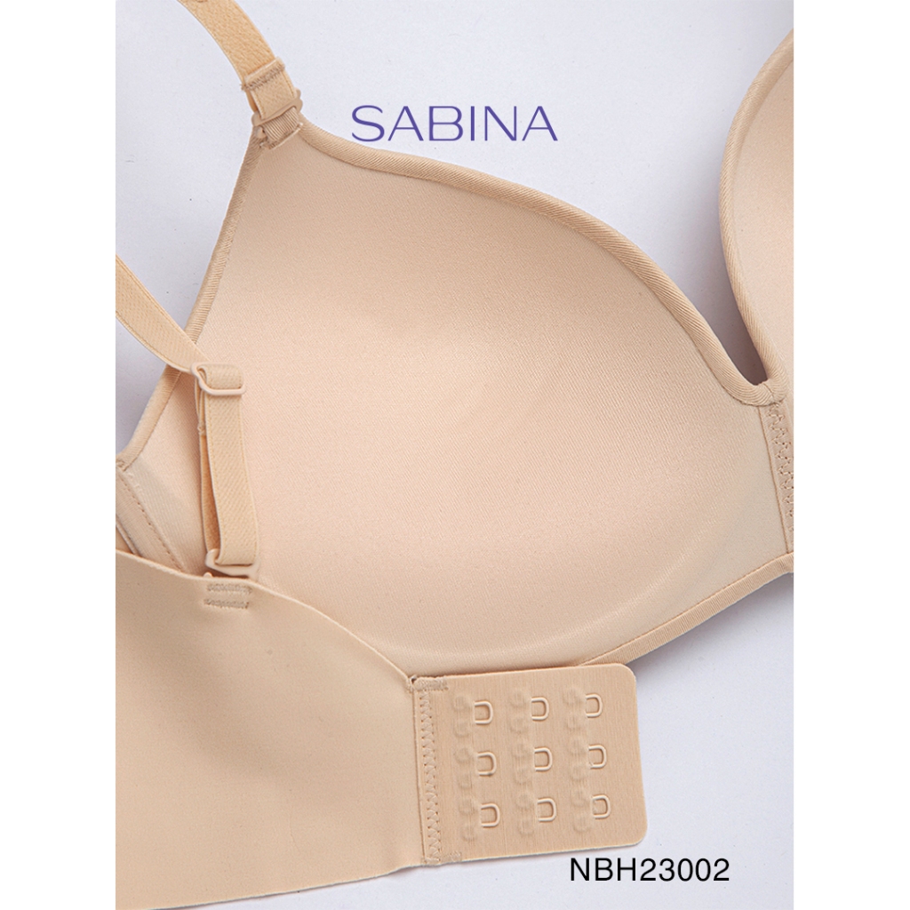 Áo Lót Không Bản Dây Lưng Không Viền May Mút Dày Vừa Màu Trơn Soft Doomm By Sabina NBH23002