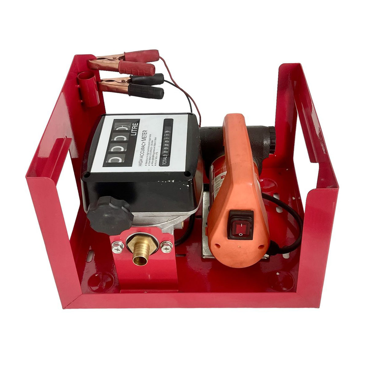 Máy Bơm Dầu Diesel SL-011 220V 12V 24V đo lưu lượng - Hàng nhập khẩu