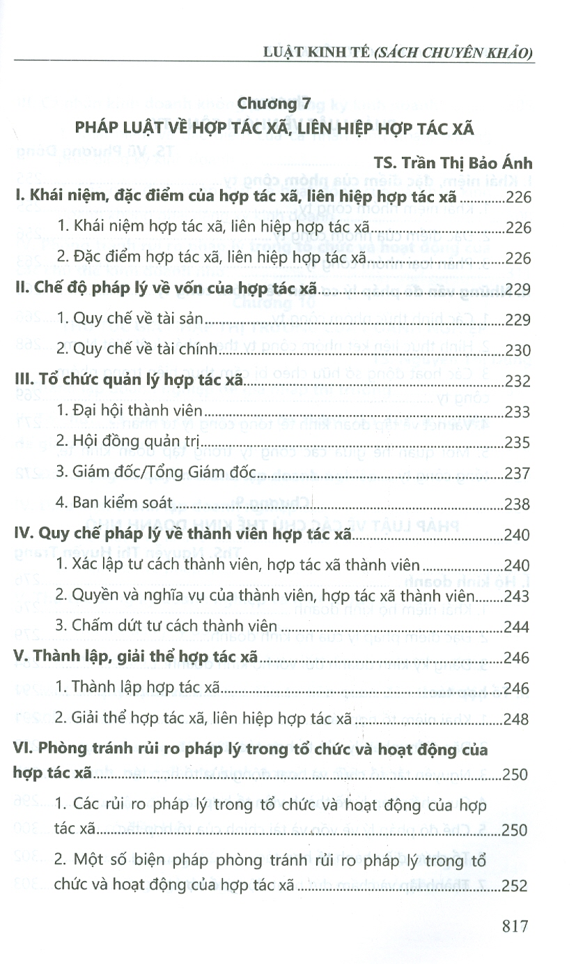 Luật Kinh Tế (Tái bản lần thứ nhất, có sửa đổi, bổ sung) - Sách chuyên khảo