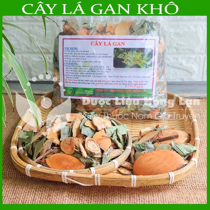 1KG Trà Cây Lá Ga.n khô sạch