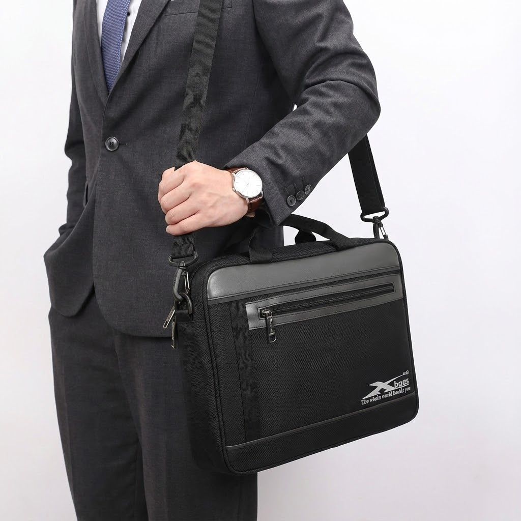 Cặp học sinh chống sốc laptop Xbags Simple cao cấp – Cặp laptop đa năng siêu nhẹ nhiều ngăn tiện lợi thời trang XB 4101