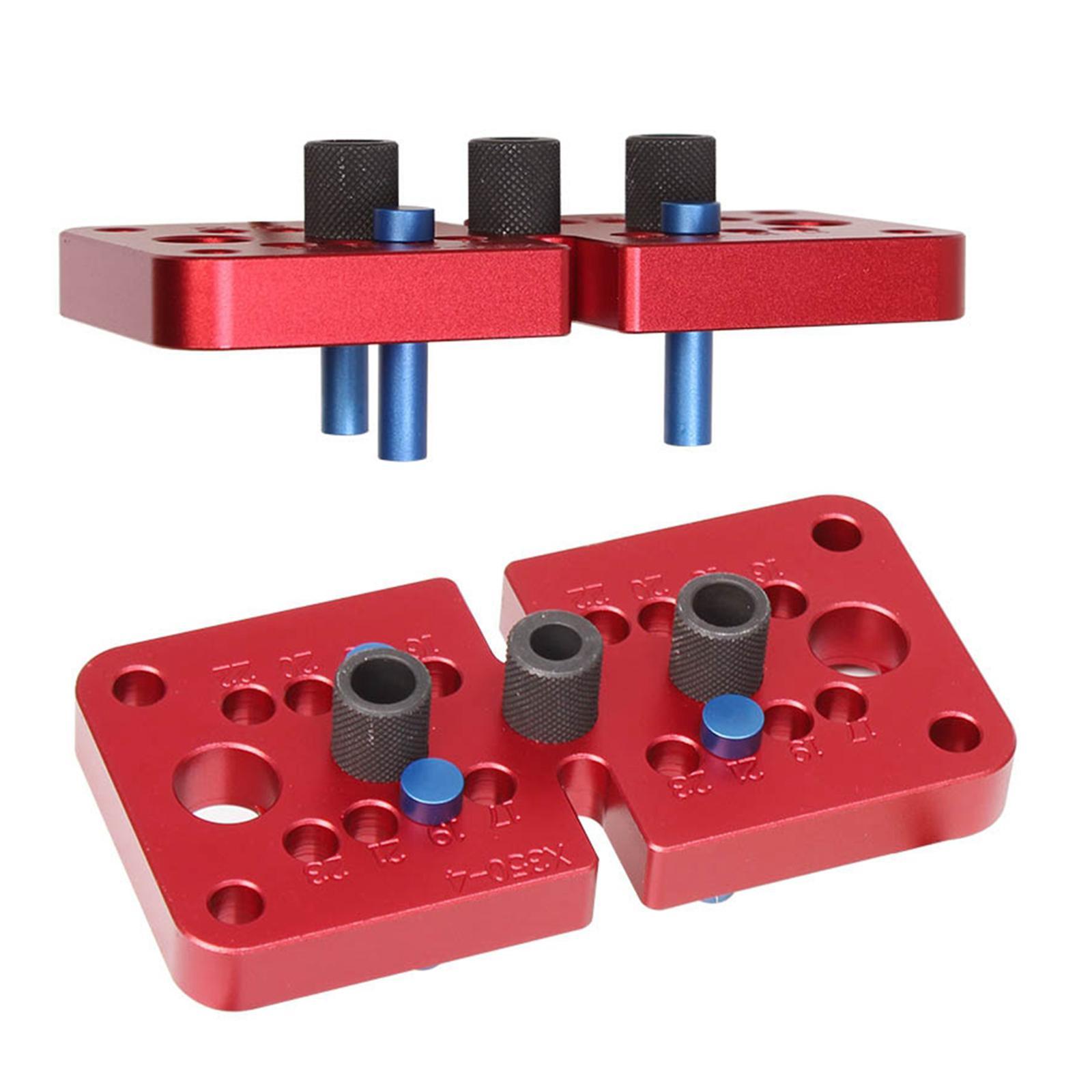 Dowel Jig Punch Hole Drilling Guide Positioner Positioning Puncher Locator