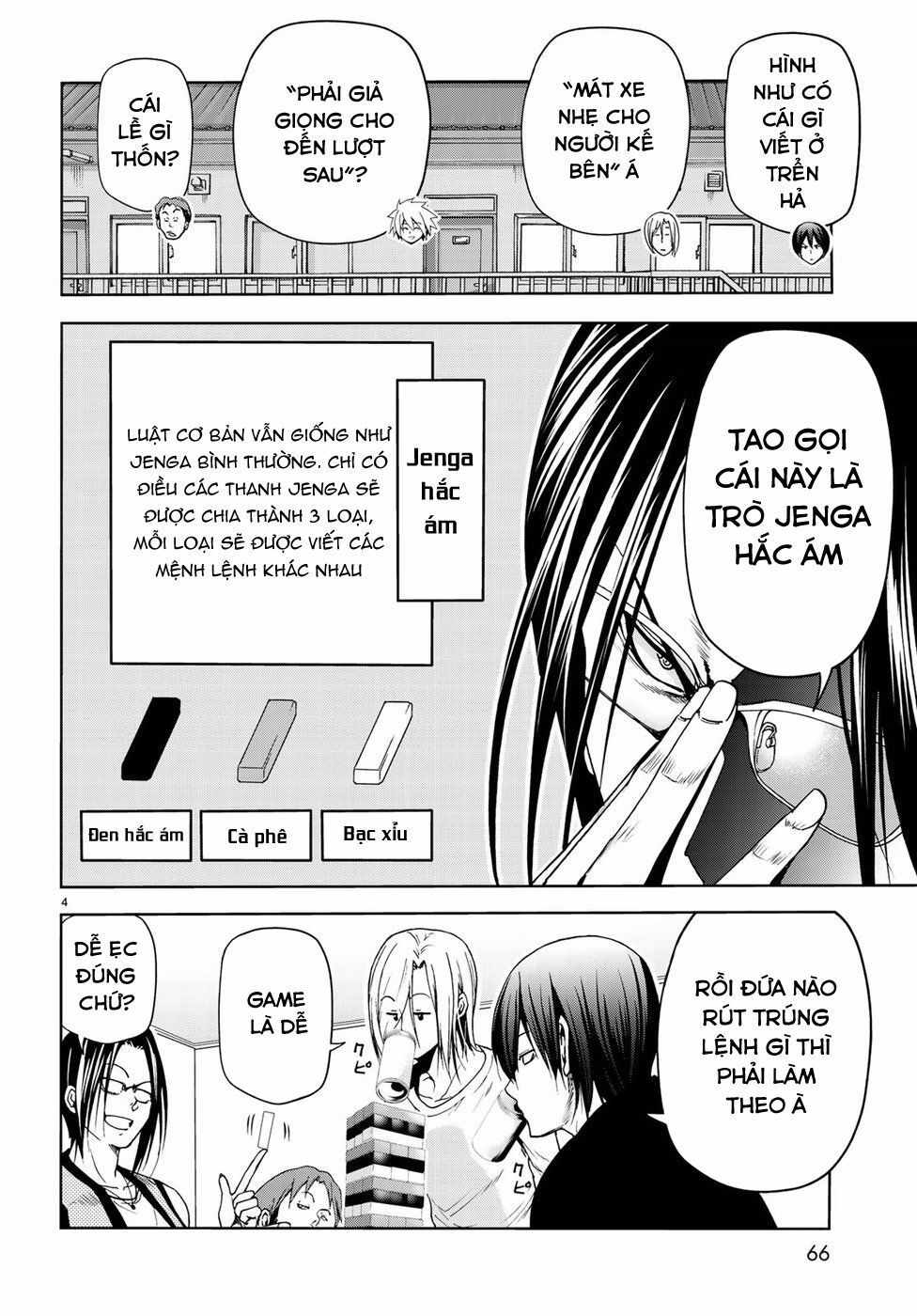 cô gái thích lặn - grand blue chapter 54.5 4