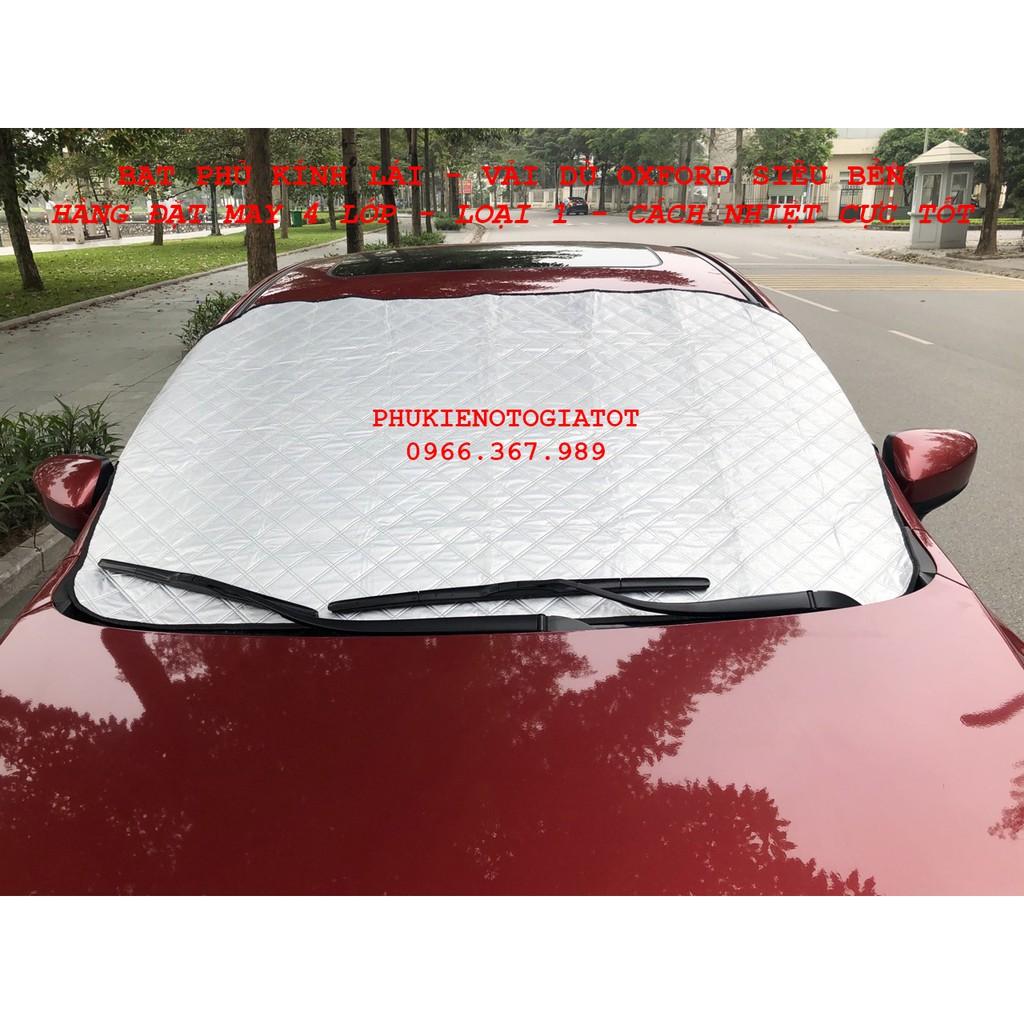 Bạt che nắng kính lái xe ô tô, hàng đặt may loại 1 cách nhiệt cực tốt