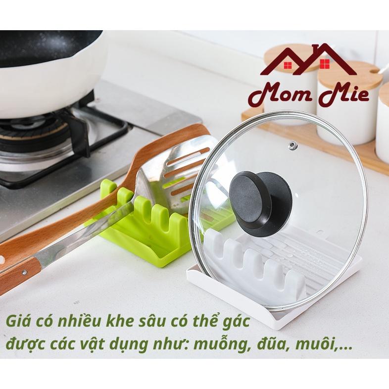 Giá gác muỗng, đũa, nắp nồi bằng nhựa tiện dụng - K097