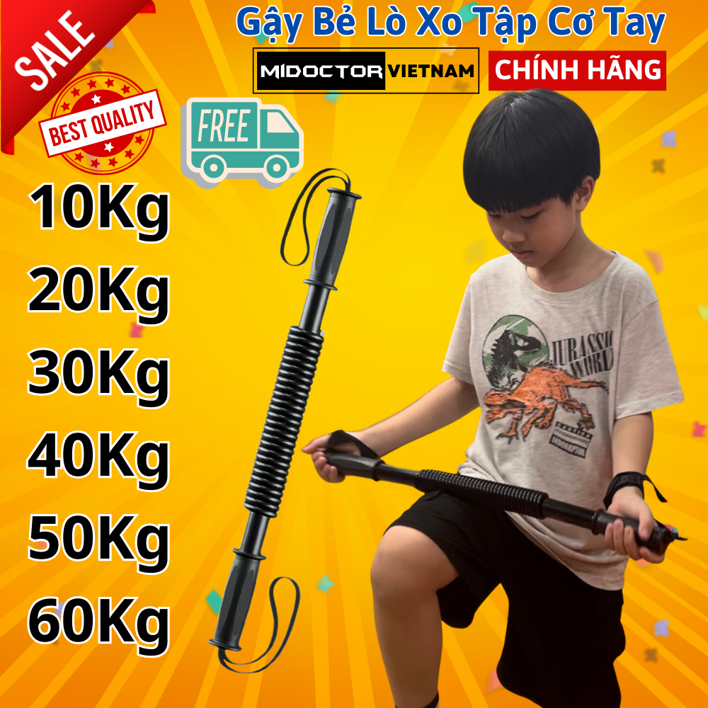 Thanh Gậy bẻ lò xo cho bé 10kg 20kg Trẻ Em 30kg 40kg 50kg 60kg 100kg Người Lớn - Hãng miDoctor
