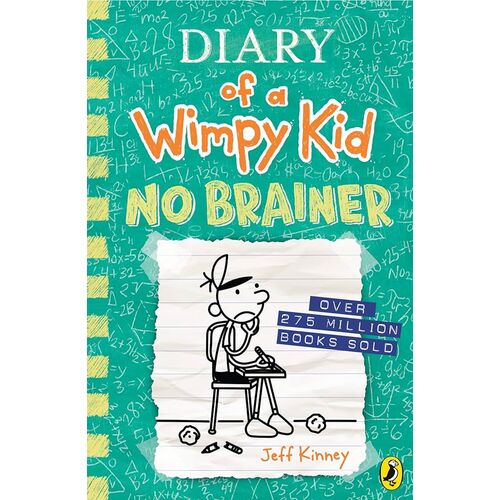 Diary Of A Wimpy Kid #18: No Brainer (UK Edition - Hardcover)