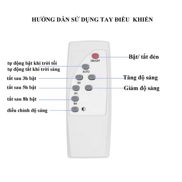 Đèn năng lượng mặt trời 60W -IP66 tích điện- Tiện dụng mỹ quạn, có thể lắp đặt mọi nơi , chống nước. Chất lương tốt