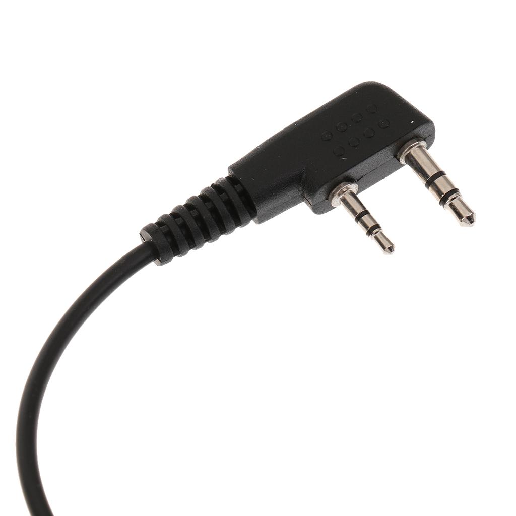 2-Pin Walkie Talkie Earpiece – Two Way Radio Earpiece - Compatible with Walkie Talkie Headset Brands