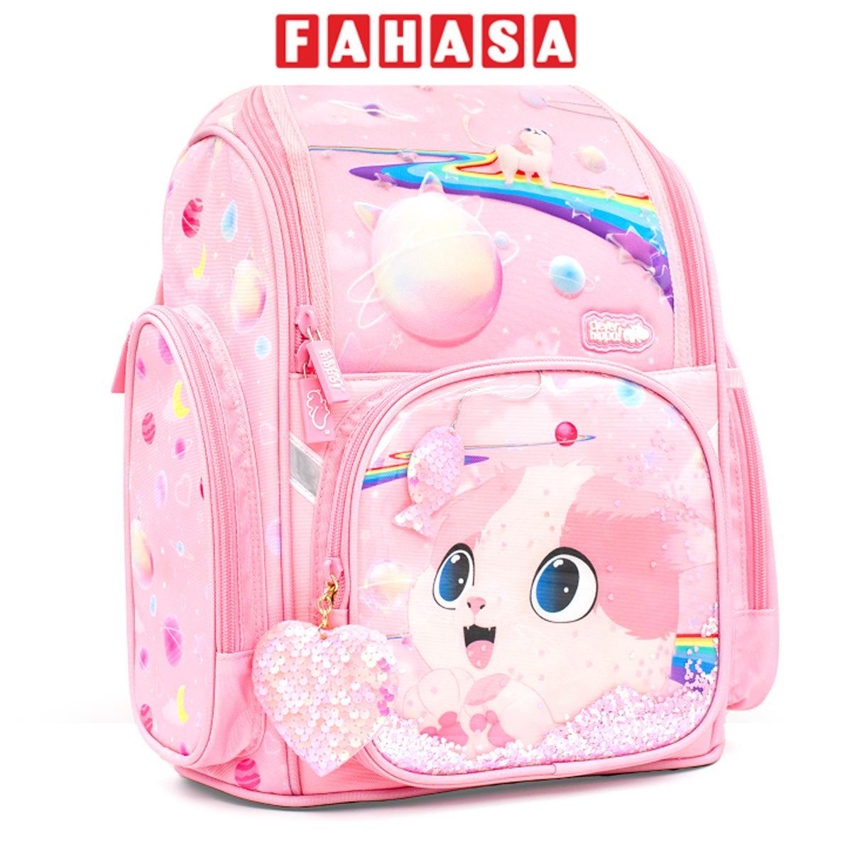 Ba Lô Fancy Kitty Pinky - Size S - Clever Hippo BK1108/PINK