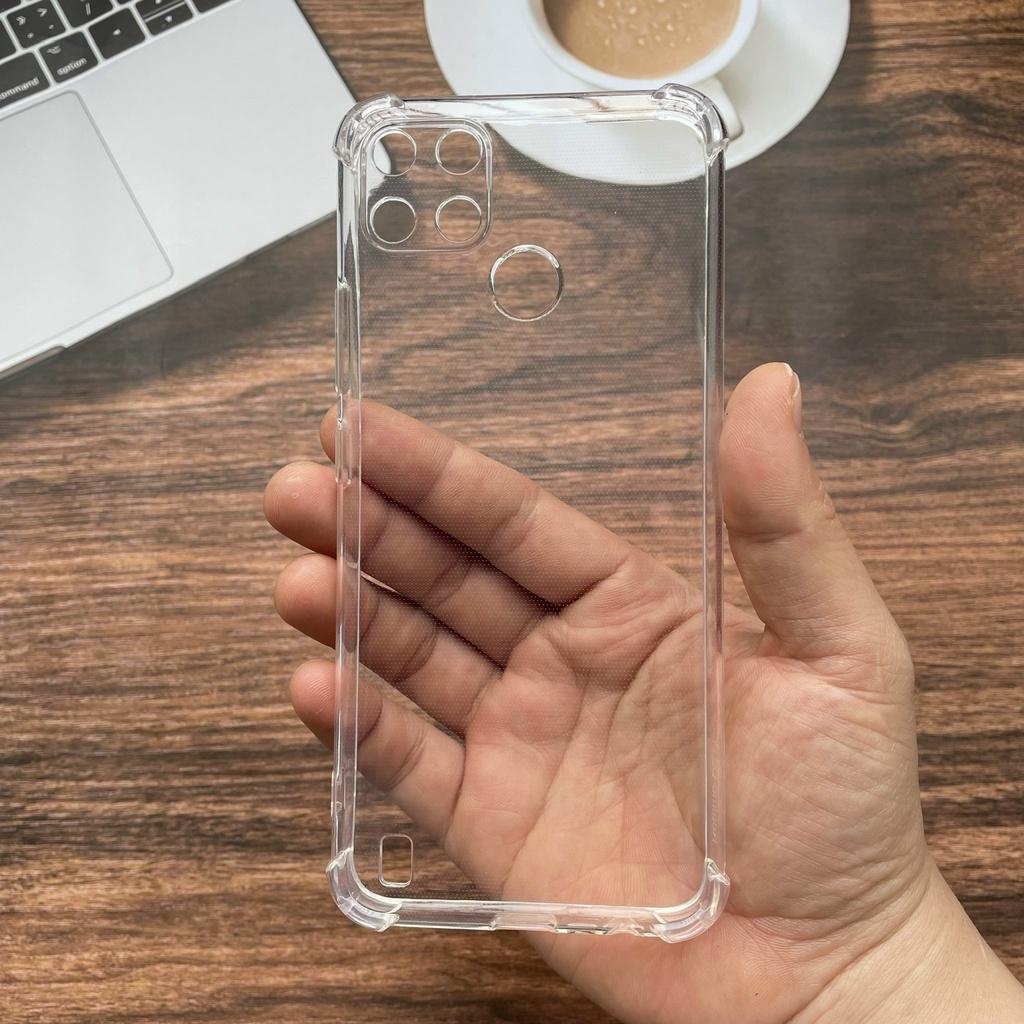 Ốp dẻo chống sốc 4 góc cho Realme C21Y