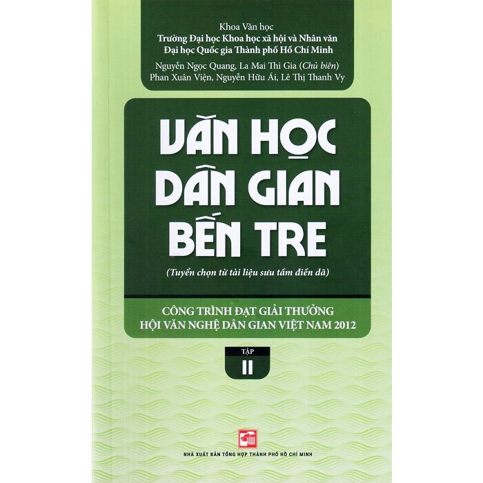 Văn Học Dân Gian Bến Tre (Bộ 2 cuốn)