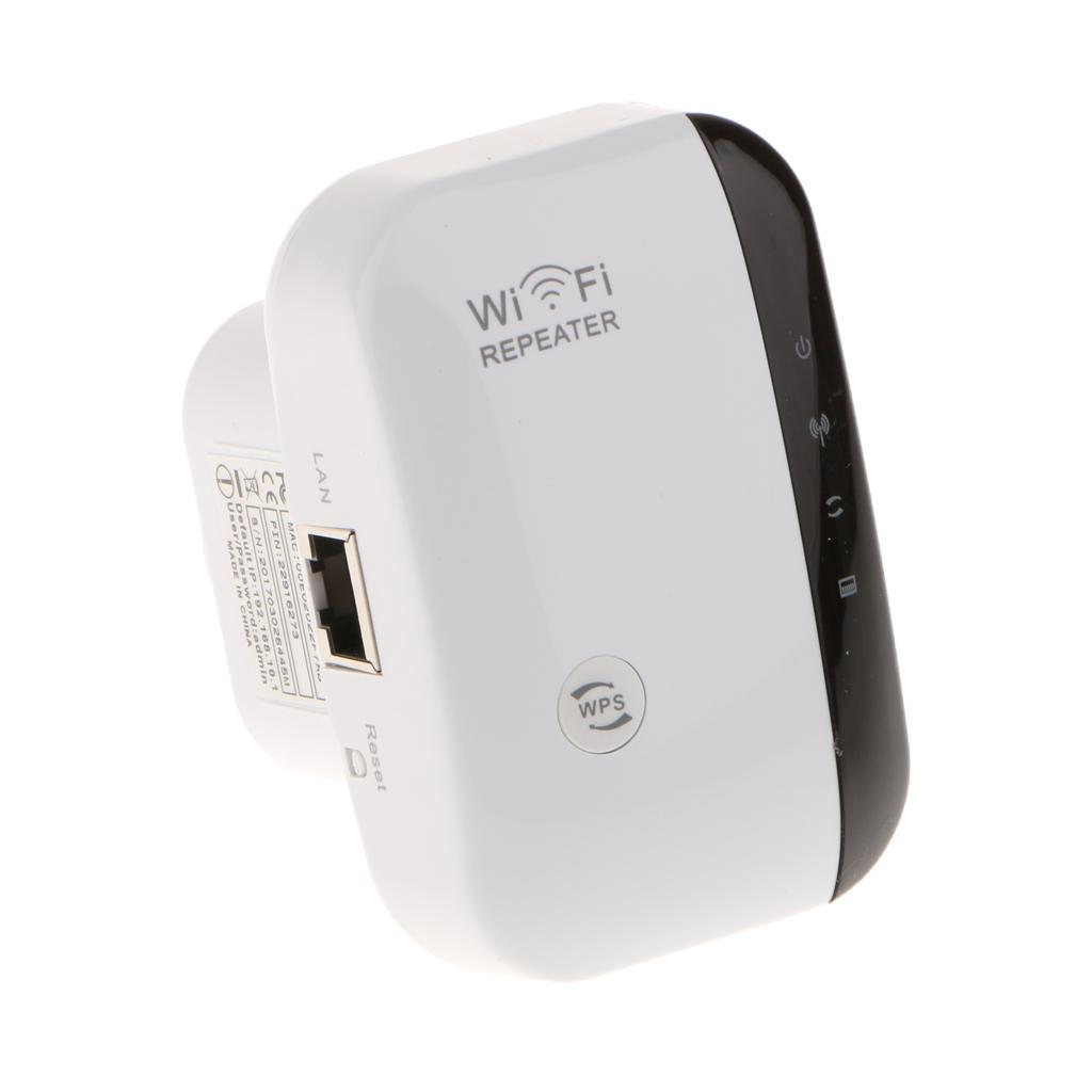 WIFI Wireless Signal Amplifier Repeater AP 300M Signal Enhancement UK Plug