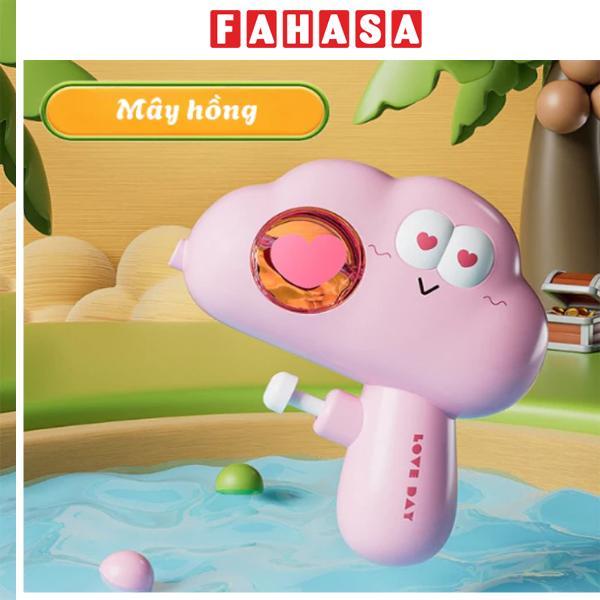 Đồ Chơi Súng Phun Nước - Hình Mây - Kingdom Toys 7355 (HY-102) - Màu Hồng