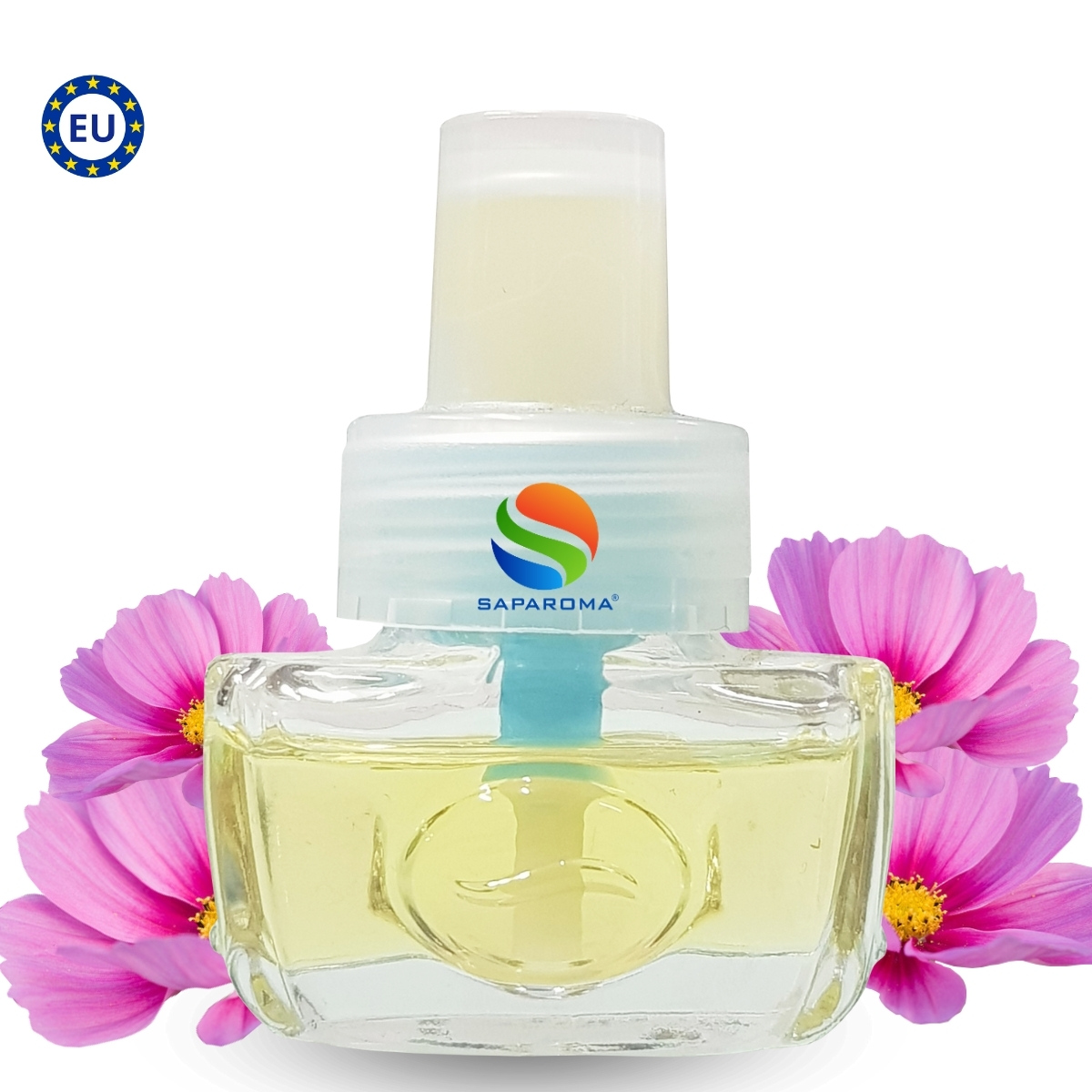 Lọ tinh dầu thơm ô tô Ambi Pur 7ml Flowers &amp; Spring - hoa mùa xuân, cài cửa gió, hỗ trợ khử mùi, nhập khẩu Châu Âu