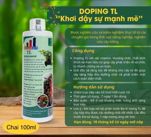 Dung Dịch Diệt Rêu TL - Hỗ Trợ Phòng Và Xử Lý Rêu Hại Thủy Sinh
