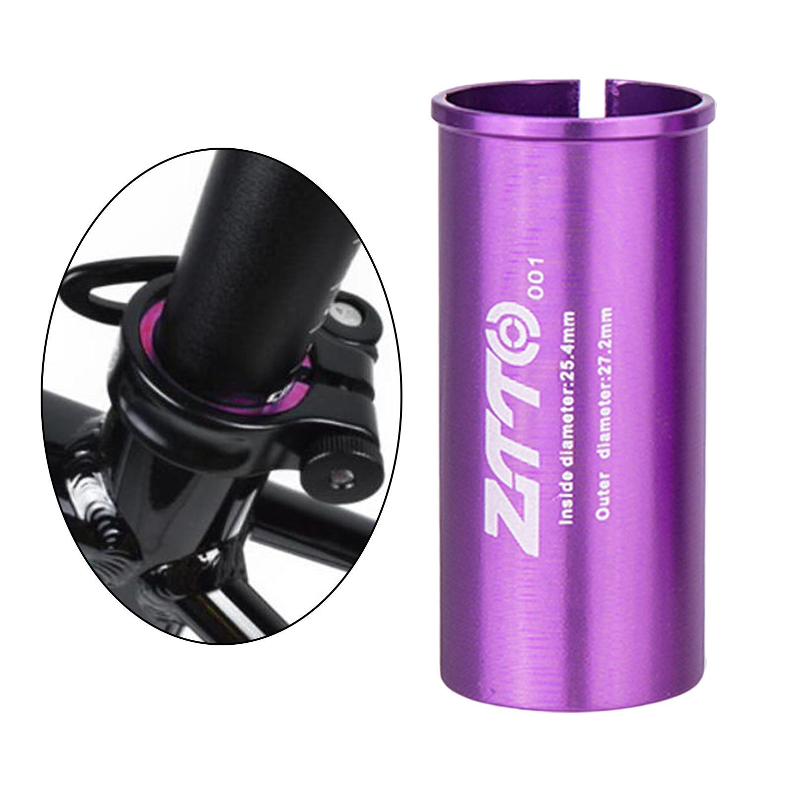 2x Seatpost Shim Seat Post Tube Sleeve Adapter 25.4mm 27.2mm 28.6mm 30.4mm 30.8mm 31.6mm 33.9mm 34.9mm for Mountain Bike,Road Bike,,BMX, Gear